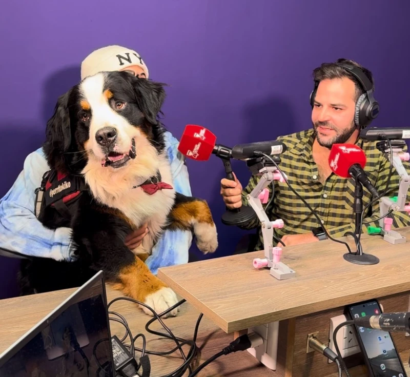 La visita de Kiko, el perrito influencer al programa "Tomate tu Tiempo"