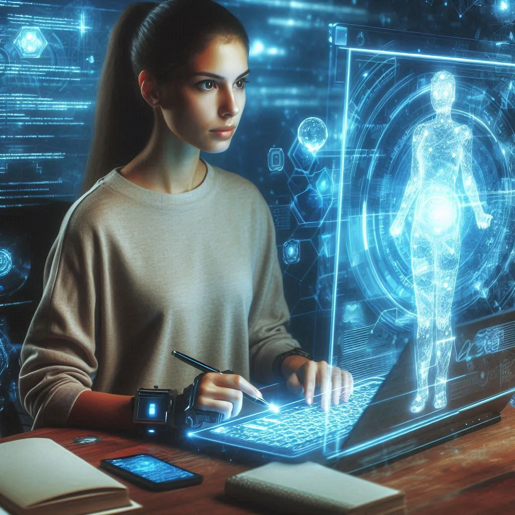 Estudiante trabajando en QA