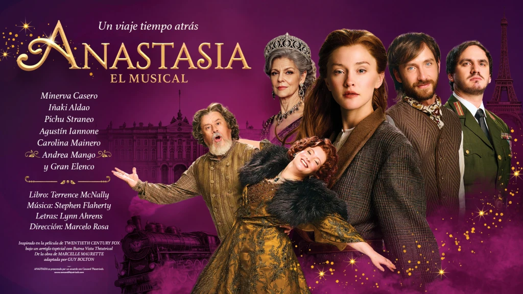 Anastasia el musical, llegó a Buenos Aires