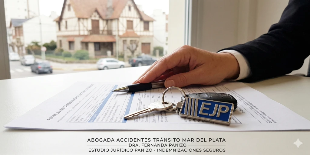 Abogada Accidentes Tránsito Mar del Plata - Dra. Fernanda Panizo - Indemnizaciones Seguros - EJP Estudio Jurídico Panizo