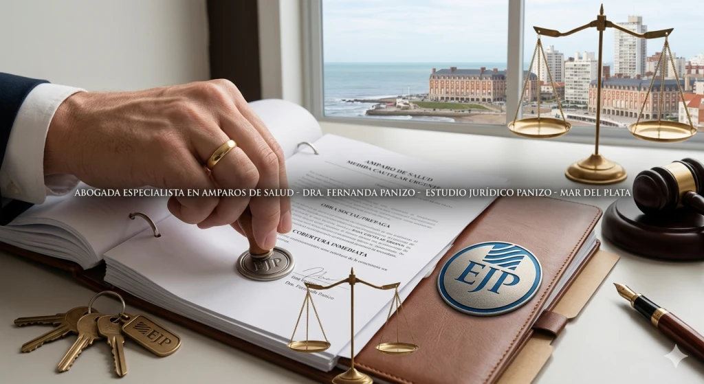 Abogada Amparo de Salud Mar del Plata - Dra. Fernanda Panizo - Reclamos Obras Sociales.