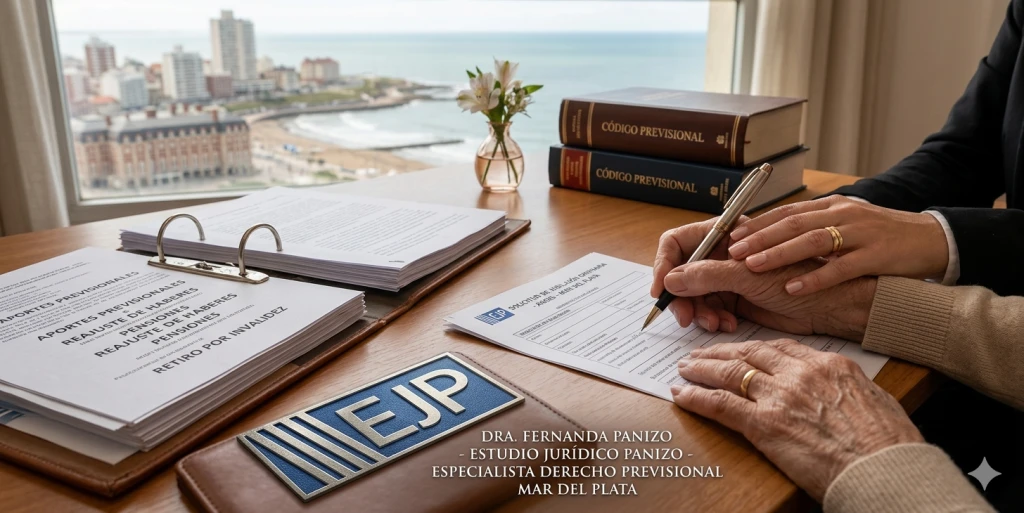 Abogada Derecho Previsional Mar del Plata - Dra. Fernanda Panizo - Jubilaciones y Pensiones ANSES