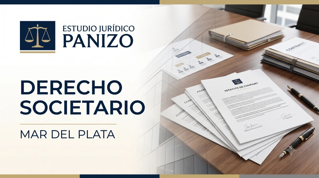 Estudio Jurídico Panizo: asesoramiento en Derecho Societario para empresas y socios en Mar del Plata