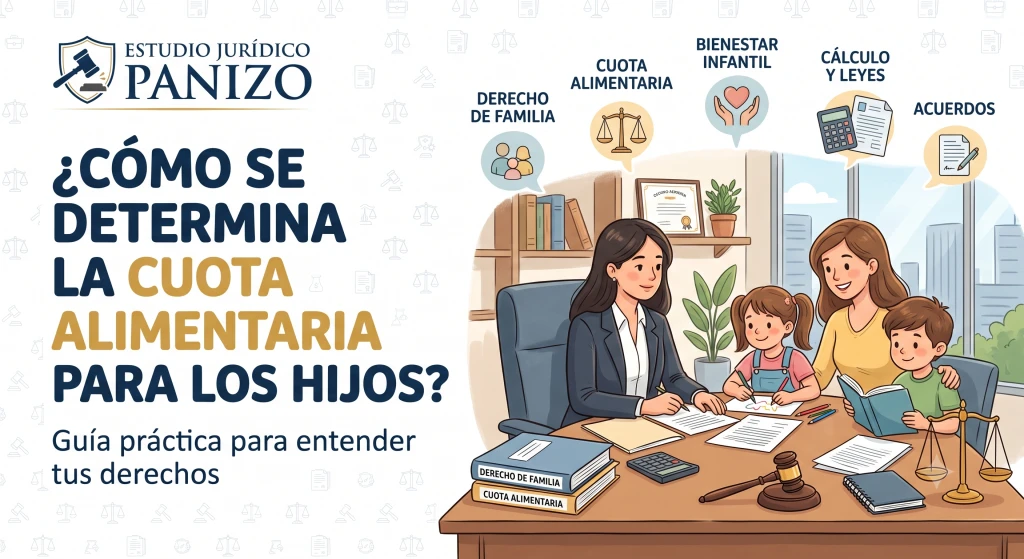 ¿Cómo se determina la cuota alimentaria para los hijos? Guía práctica para entender tus derechos