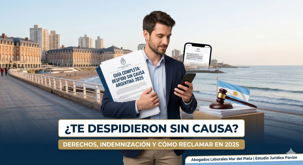 Despido sin causa en Argentina: derechos, plazos y cómo reclamar en 2026