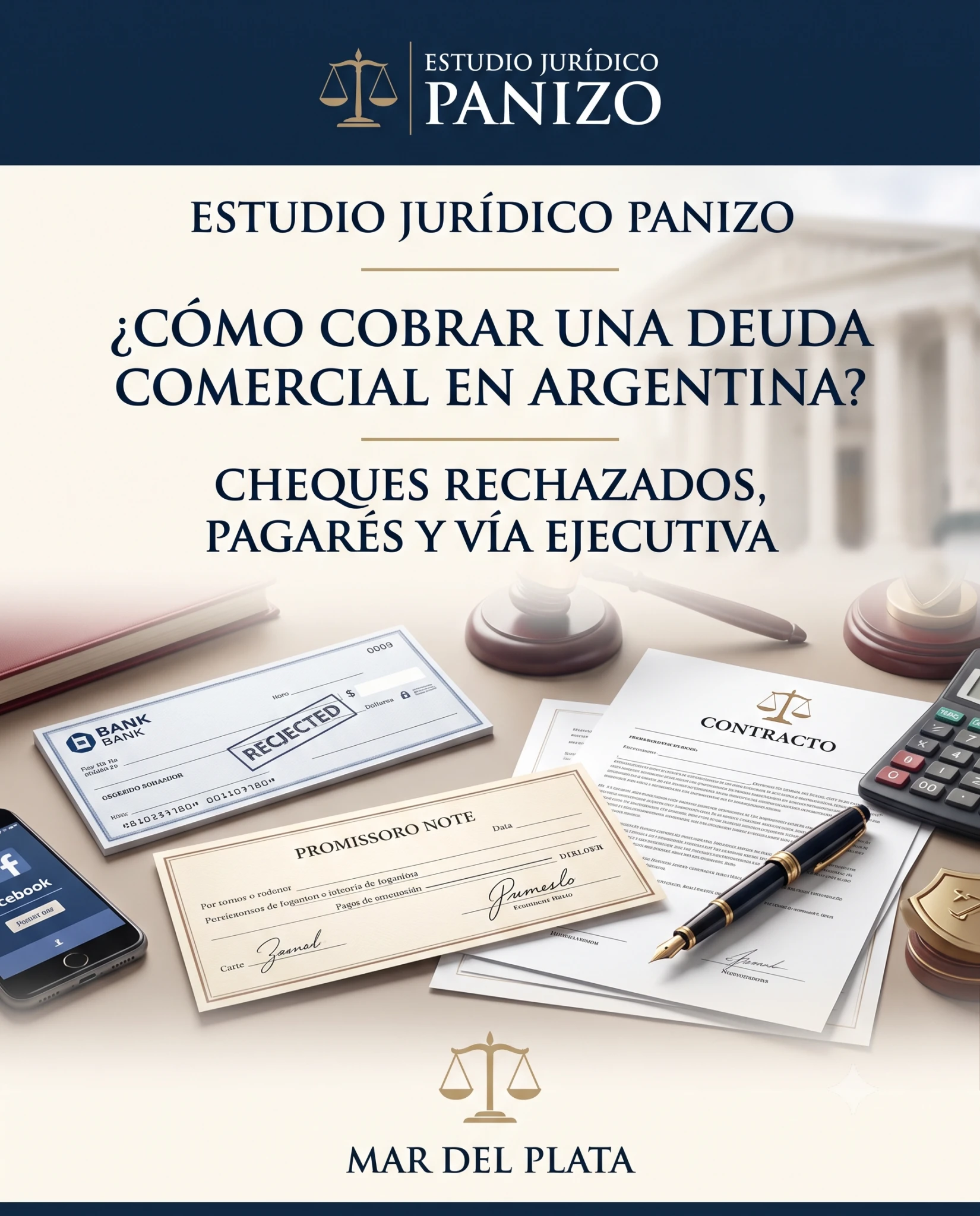 ¿Cómo cobrar una deuda comercial en Argentina? Cheques rechazados, pagarés y vía ejecutiva