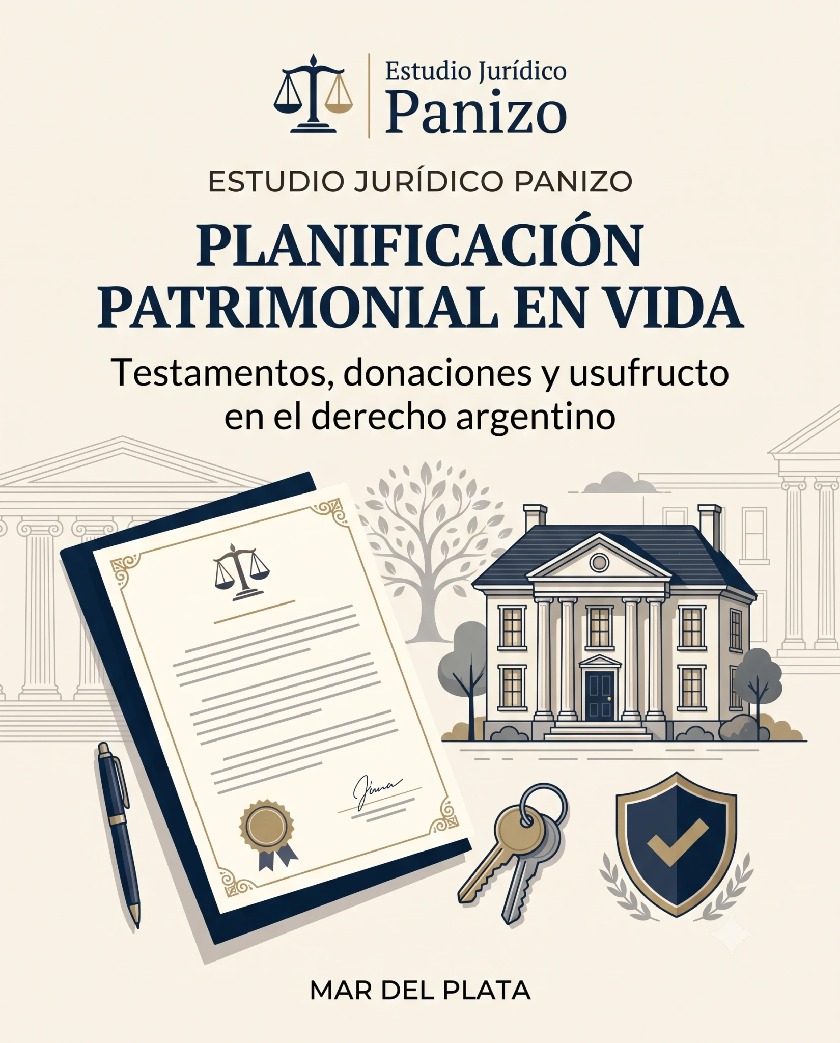 Planificación patrimonial en vida: Testamentos, donaciones y usufructo en el derecho argentino