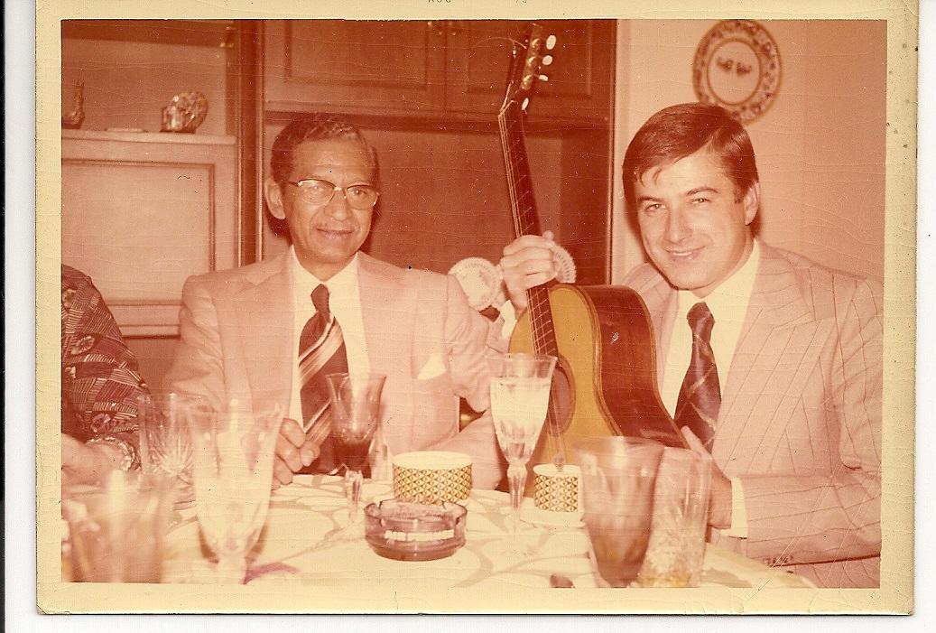 Rafael Nicolau Junto a Oscar Aleman