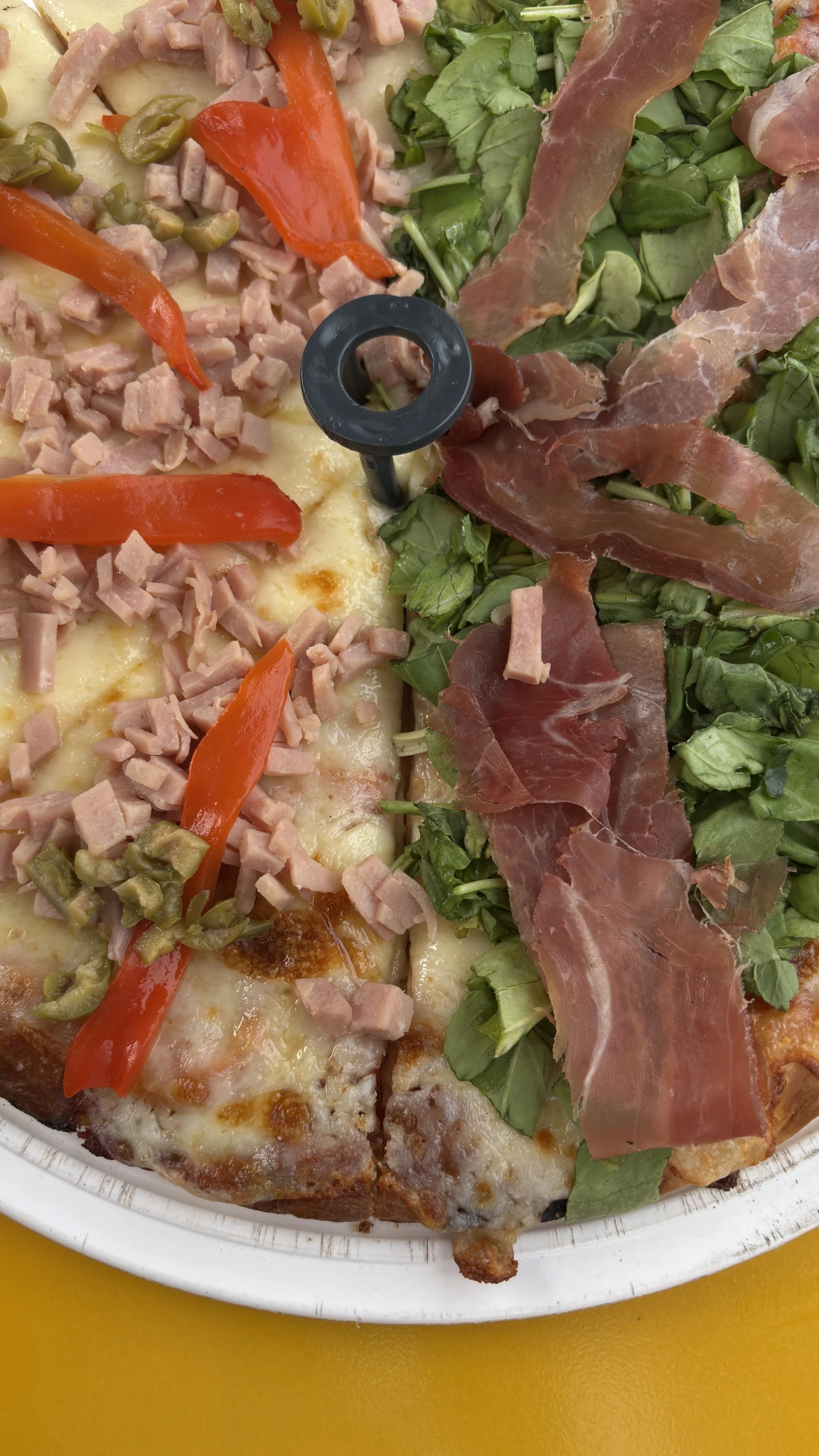 Pizza muzzarella verdura