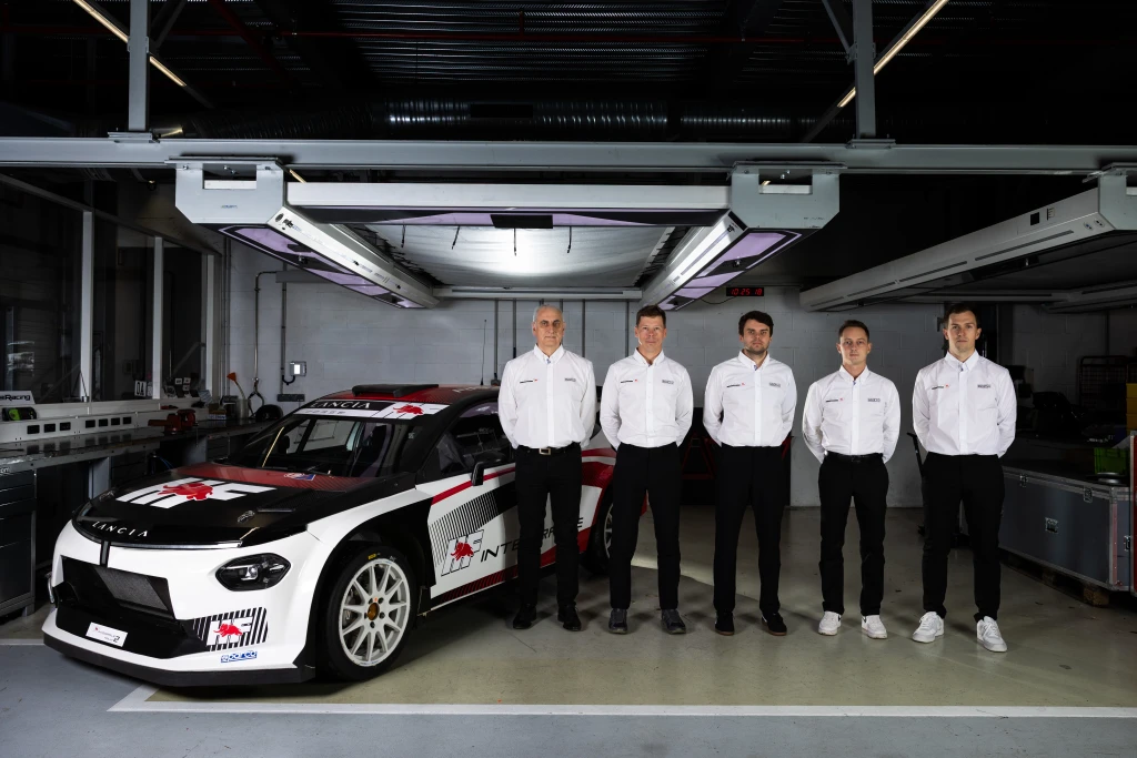 Pilotos oficiales del Team Lancia Corse HF en el Campeonato Mundial de Rally 2026, categoría WRC2