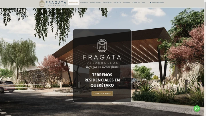 Sitio web comercial