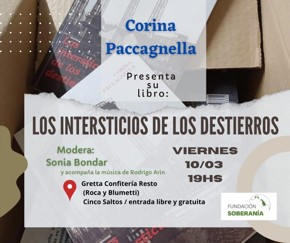 Presentación del libro Los Intersticios de los Destierros