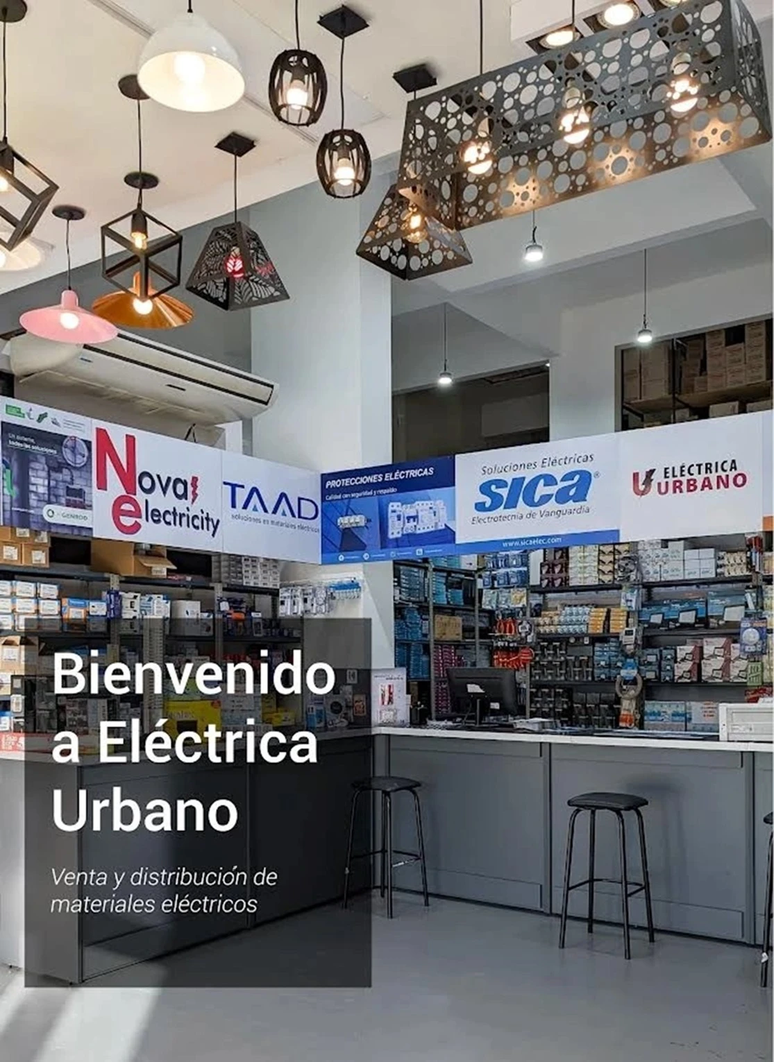 Mostrador Eléctrica Urbano