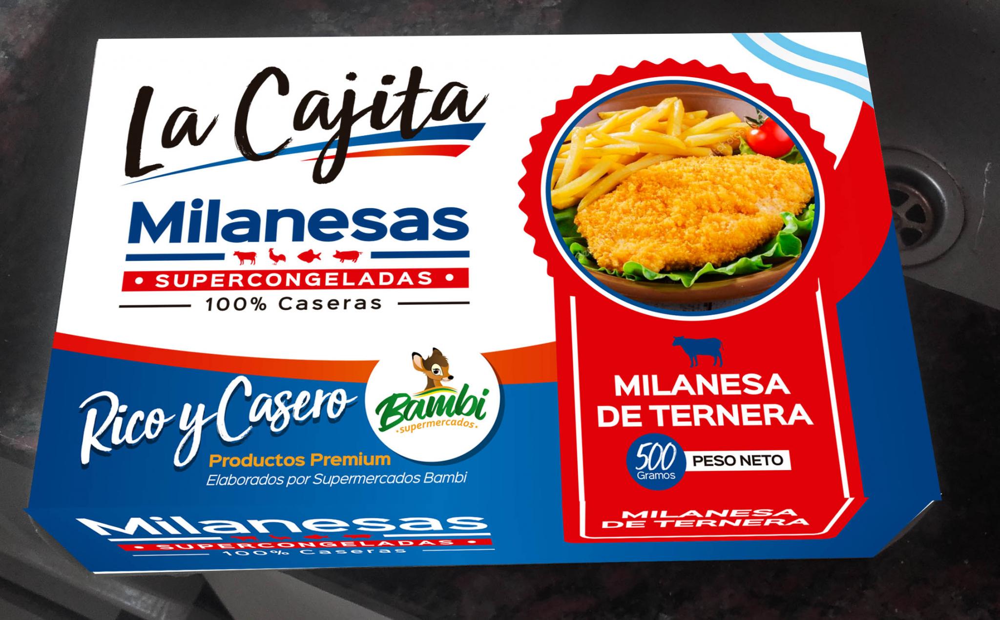 Caja de producto congelado