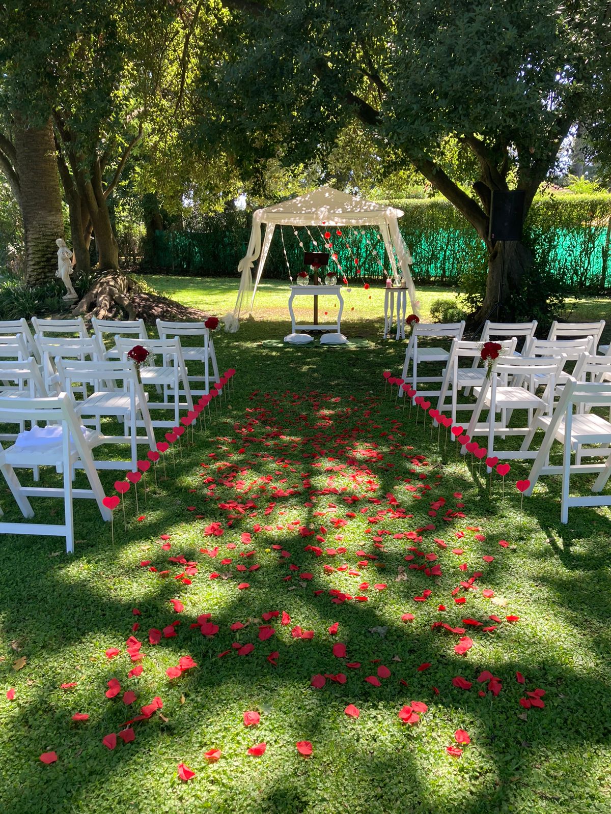 Ceremonia al aire libre