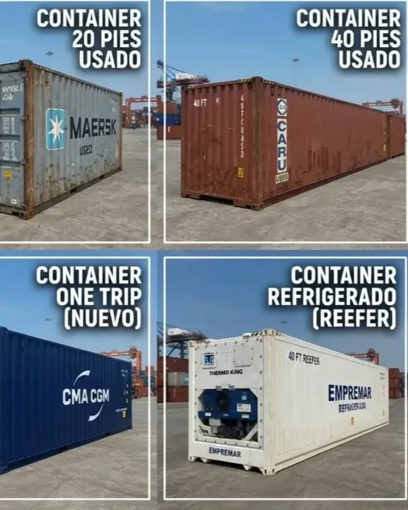 Container marítimo estándar