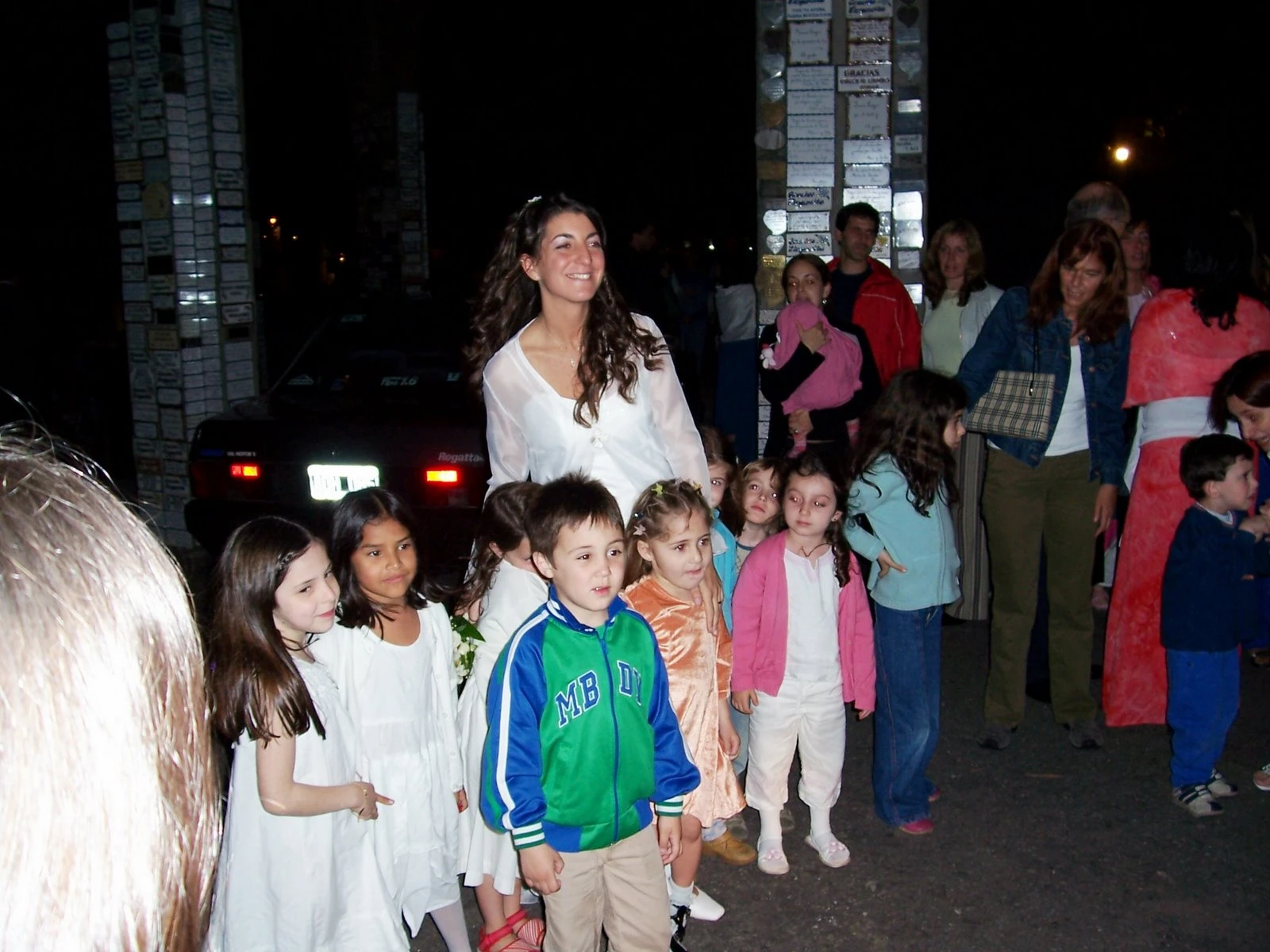 Danie con su primer maestra