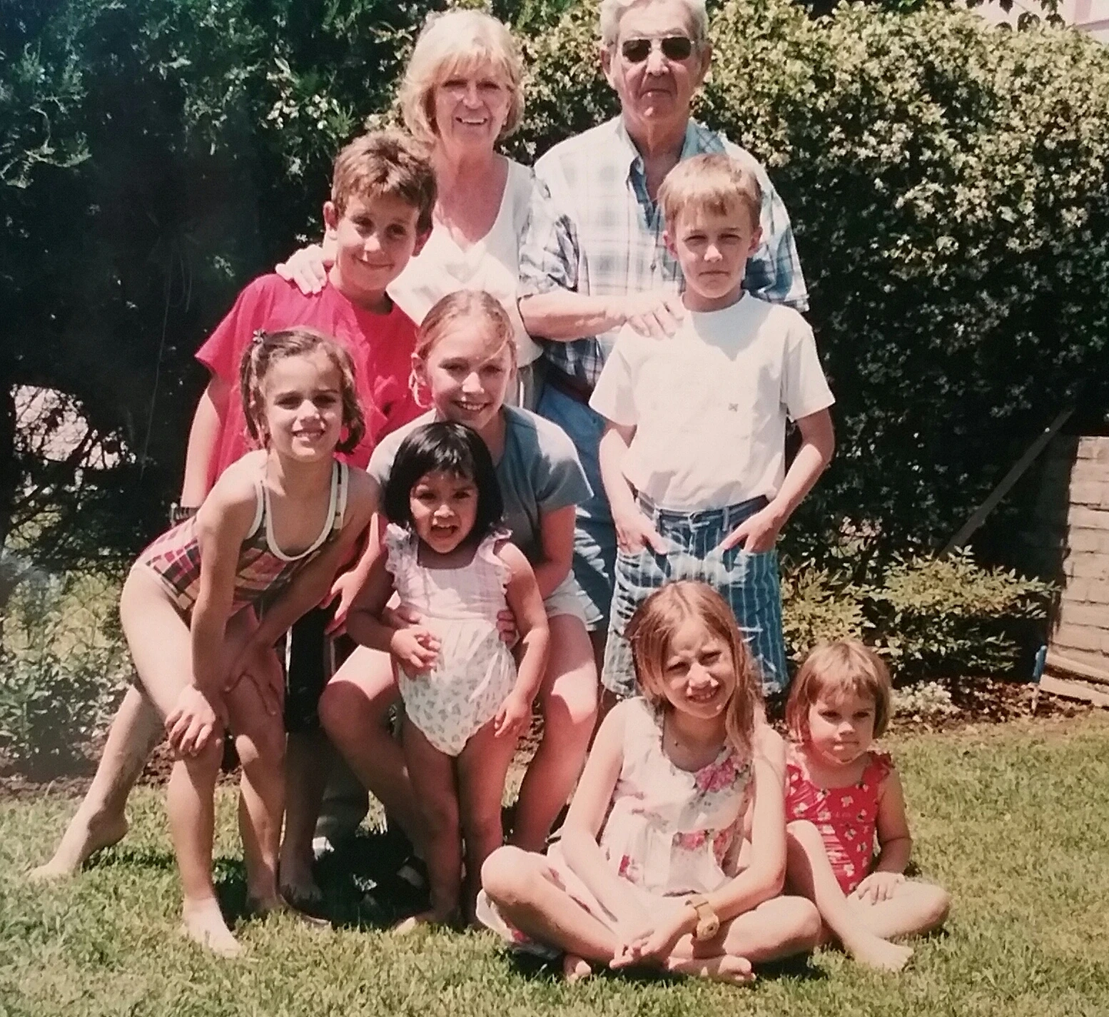 Mis padres y sus nietos