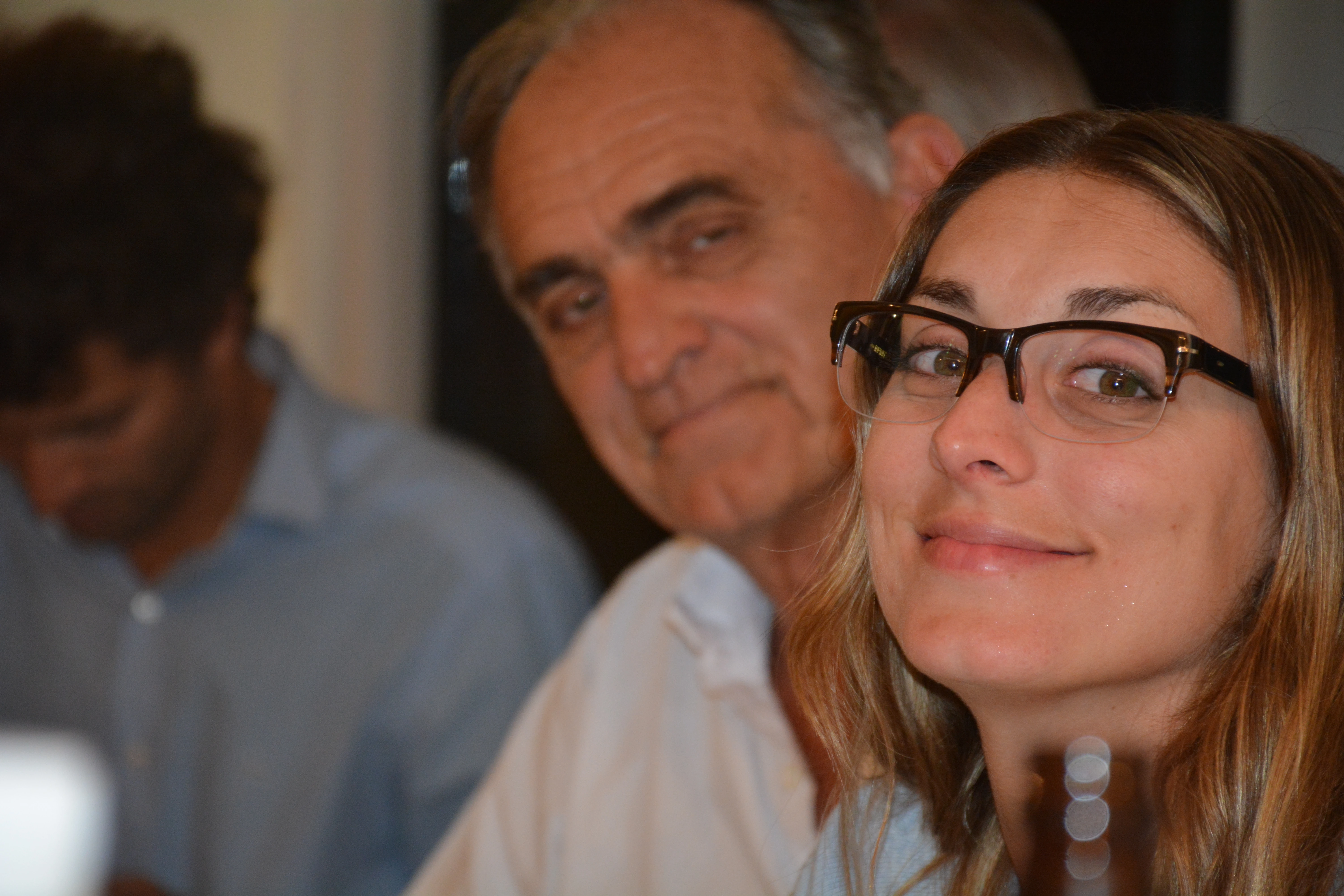 Mi querida ahijada y su padre (orgullo)