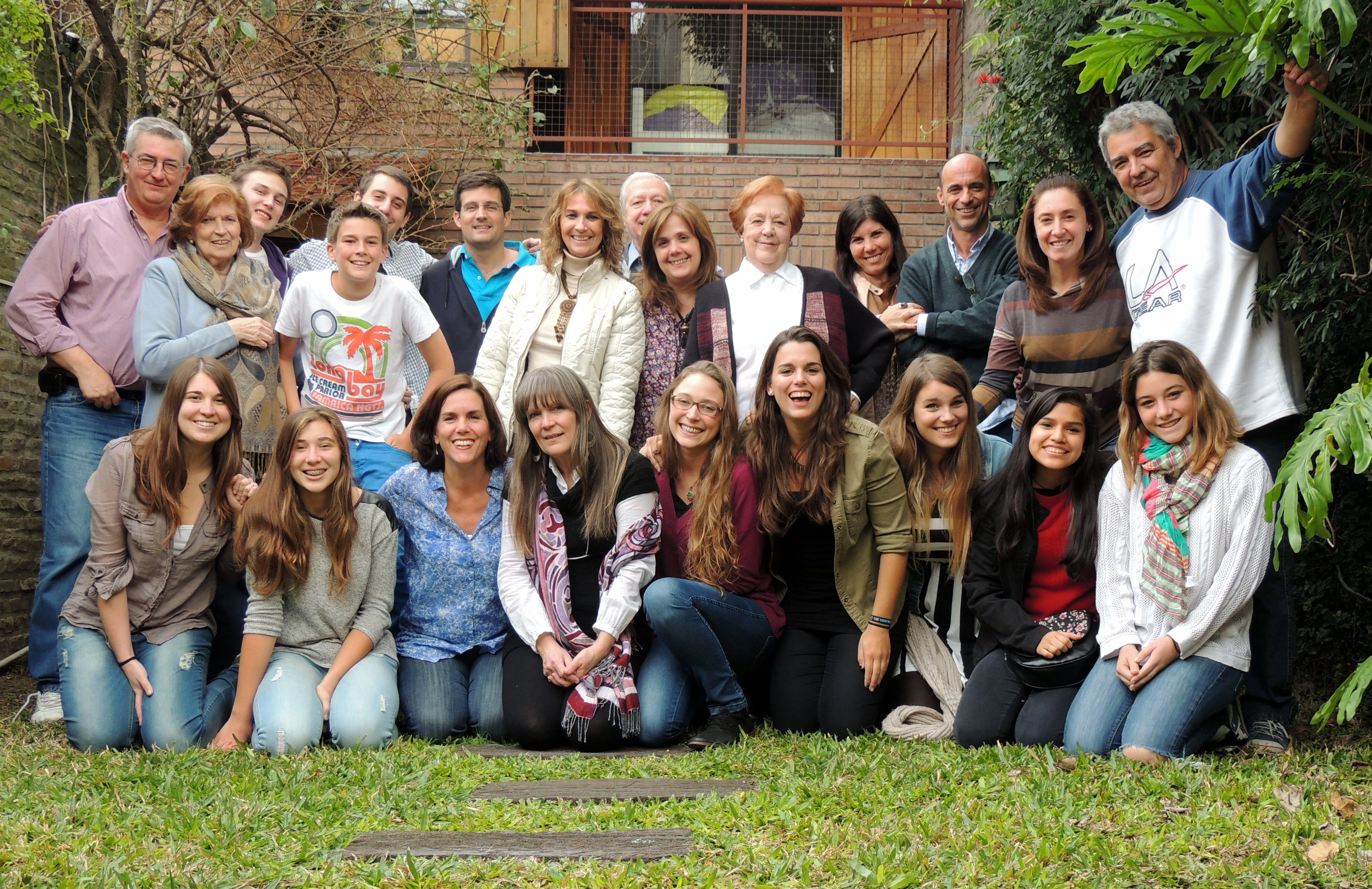 La familia hace muchos años