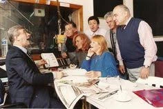 Radio Rivadavia. Faustino García a la derecha