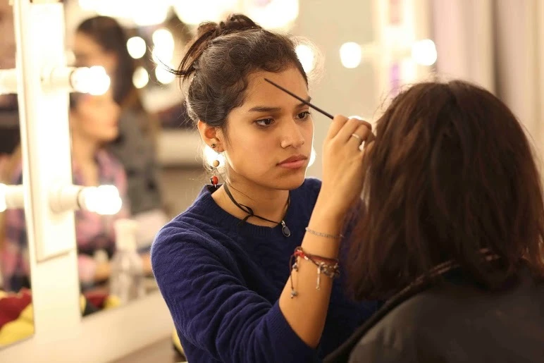 La maquilladora profesional