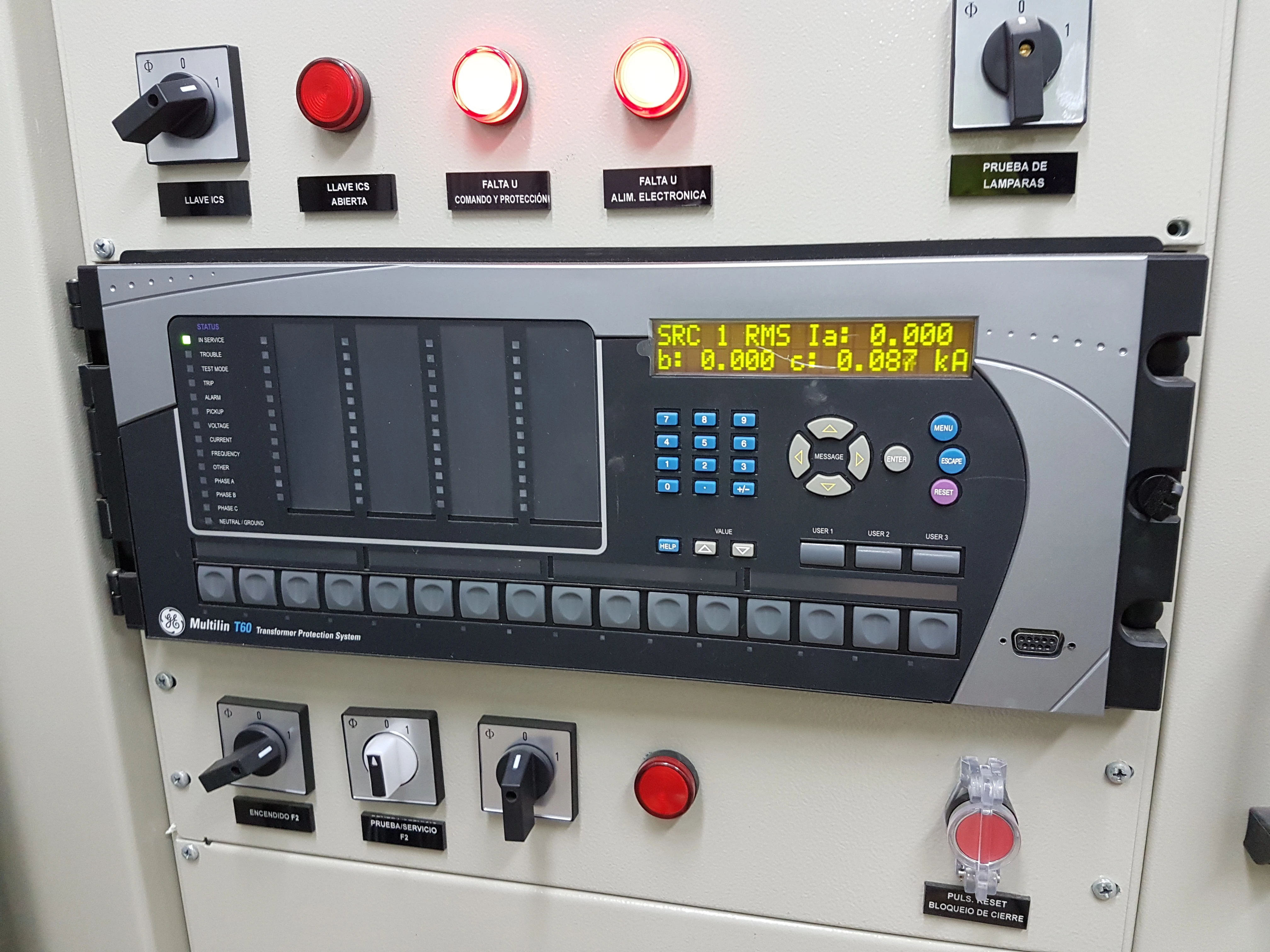 Relés de protecciones