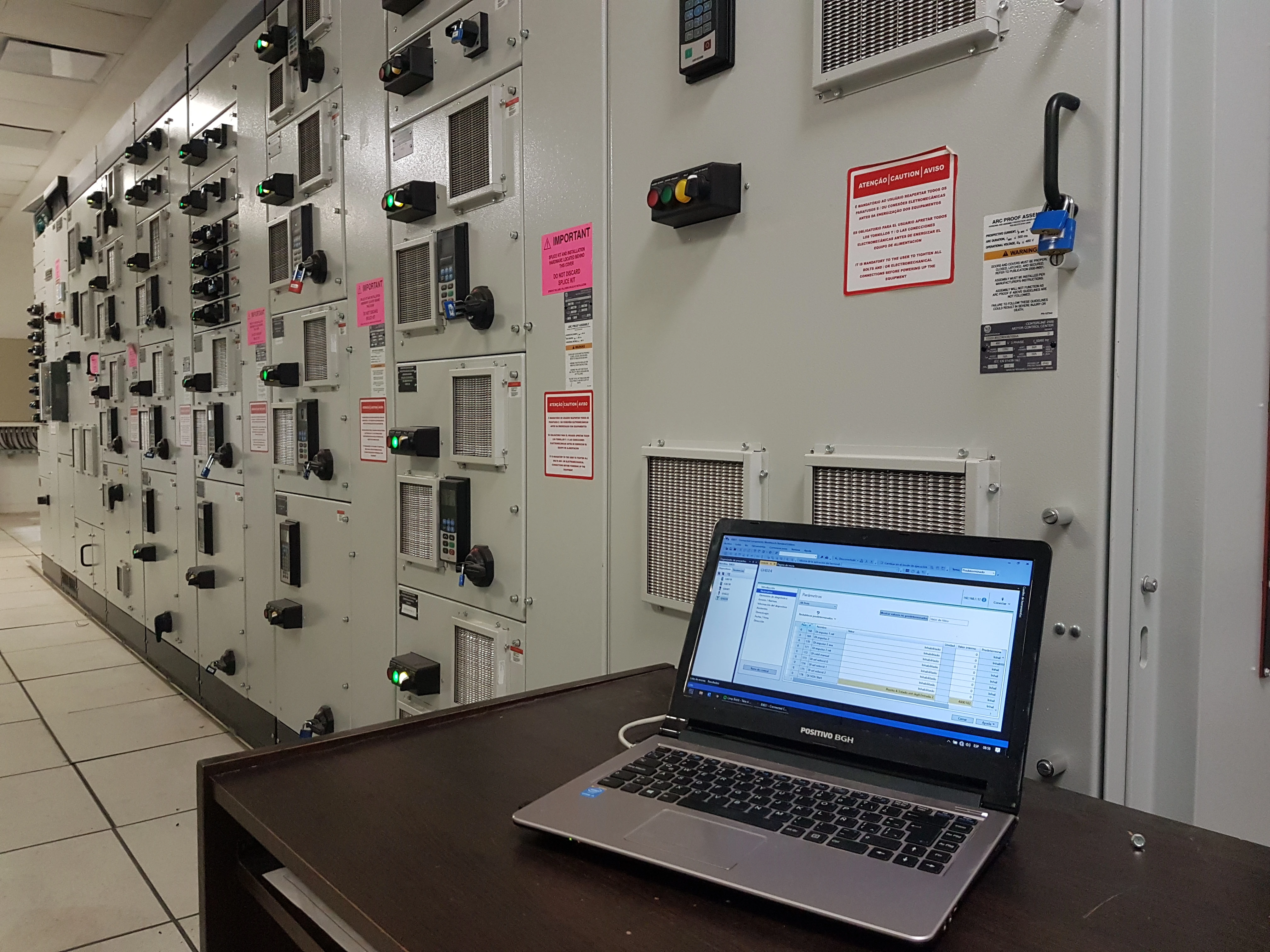 Centros de control de motores