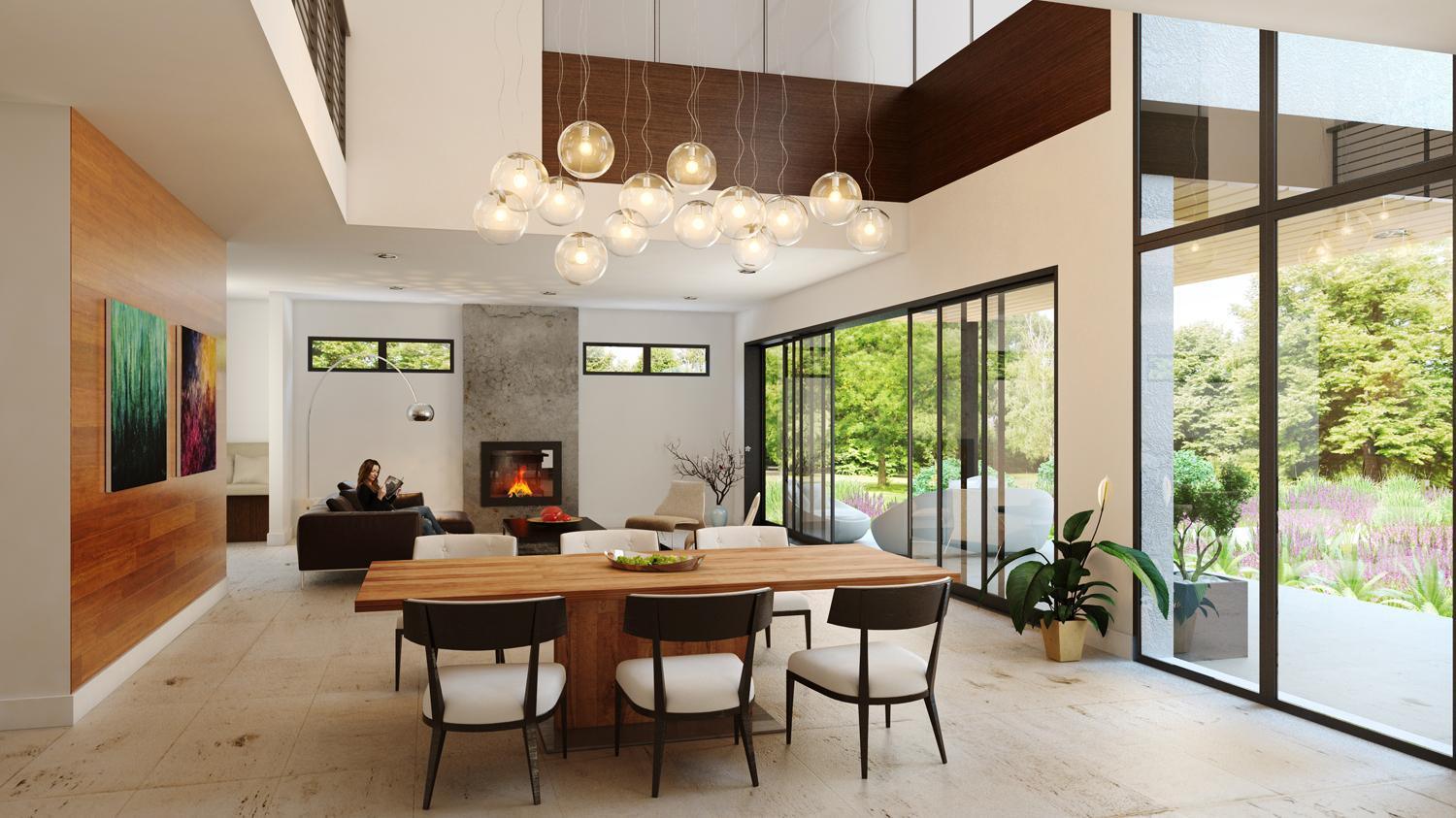 3D Visualization House Exterior