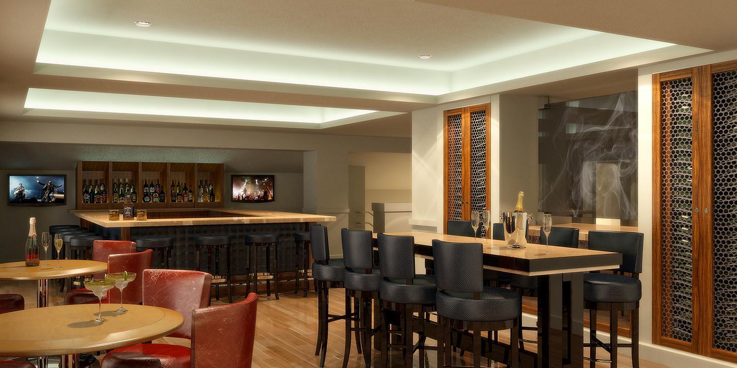 3D Visualization Bar Interior