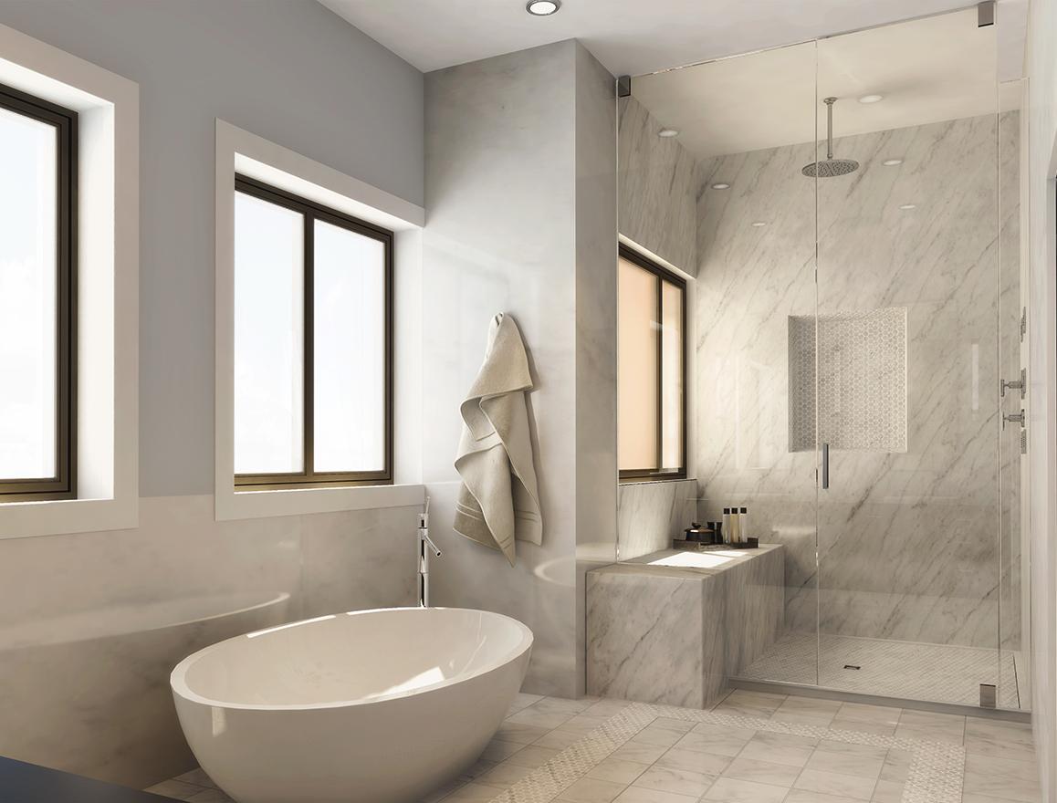 3D Visualization Bulding exterior modeling rendering and photoshop artistic