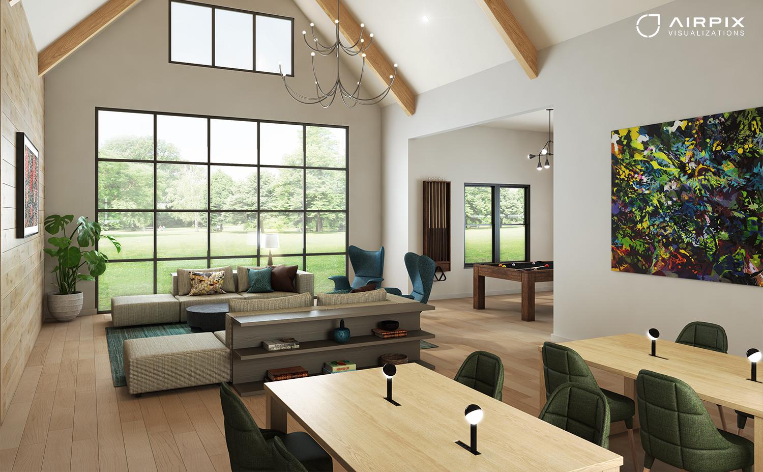 3D Visualization house exterior modeling & rendering
