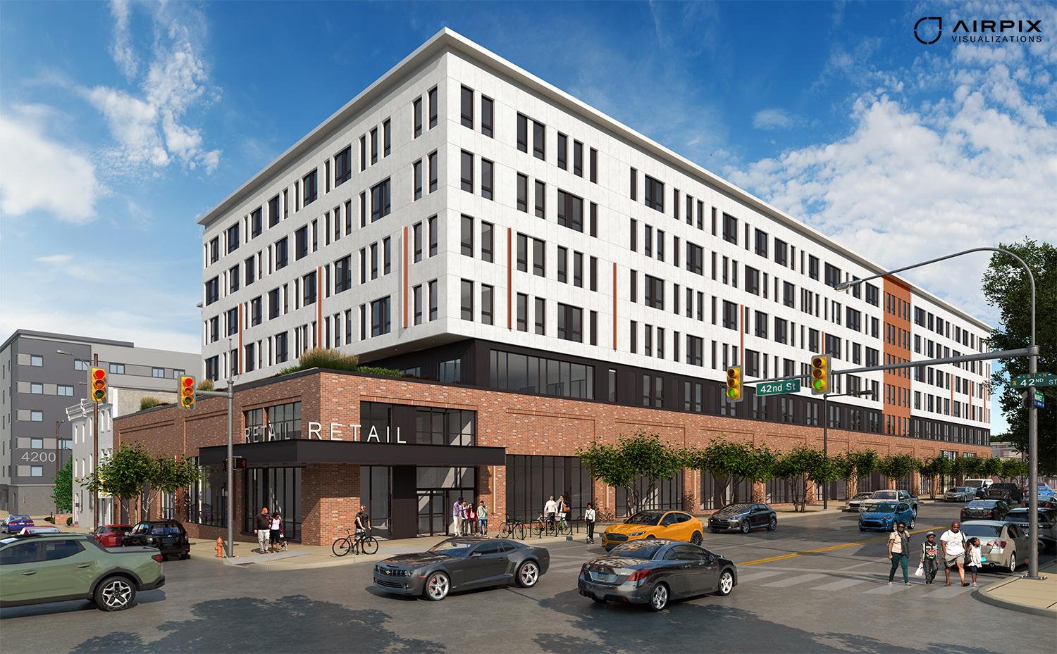 3D Visualization Bulding exterior modeling & rendering