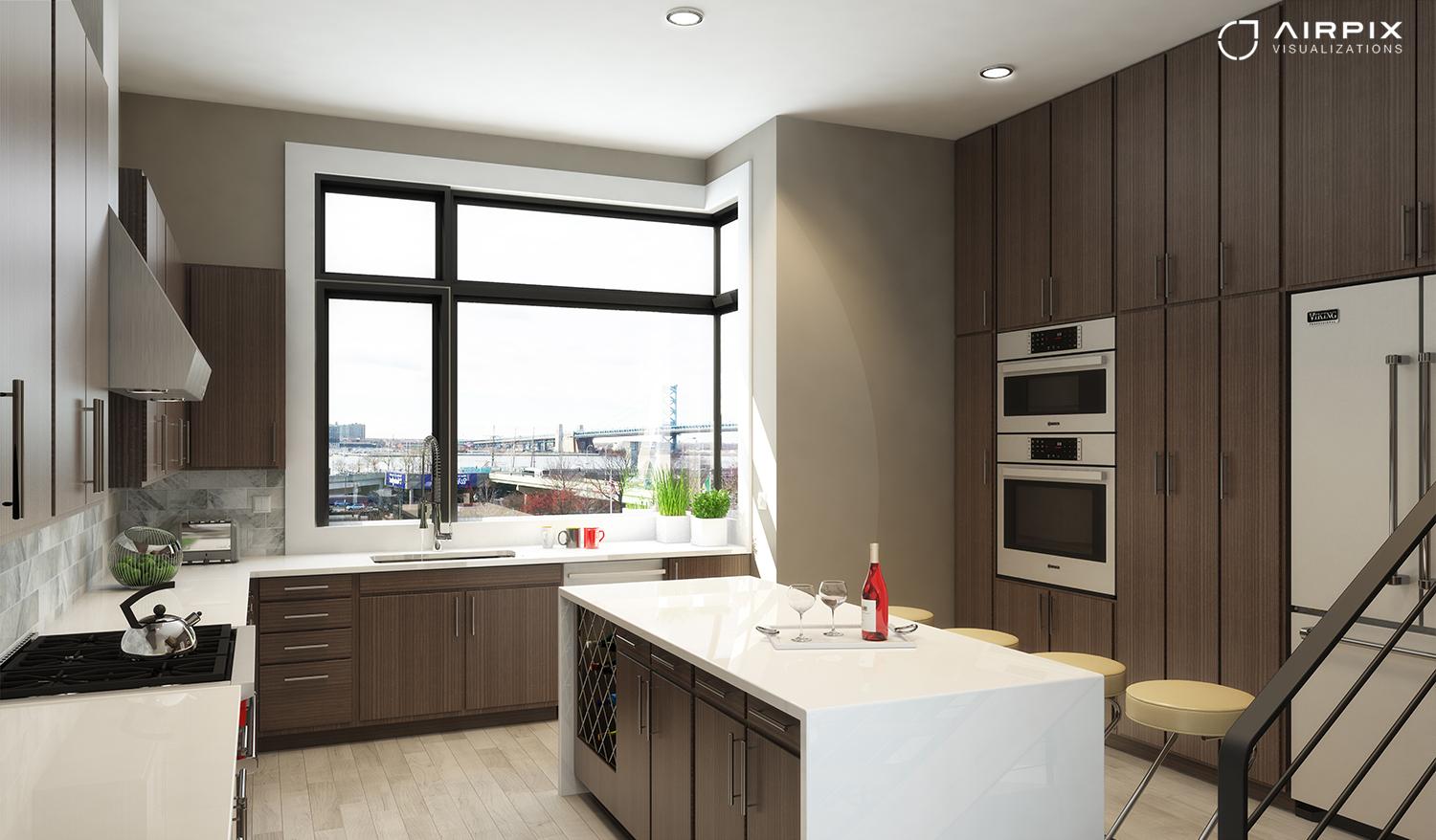 3D Visualization Bulding exterior modeling & rendering