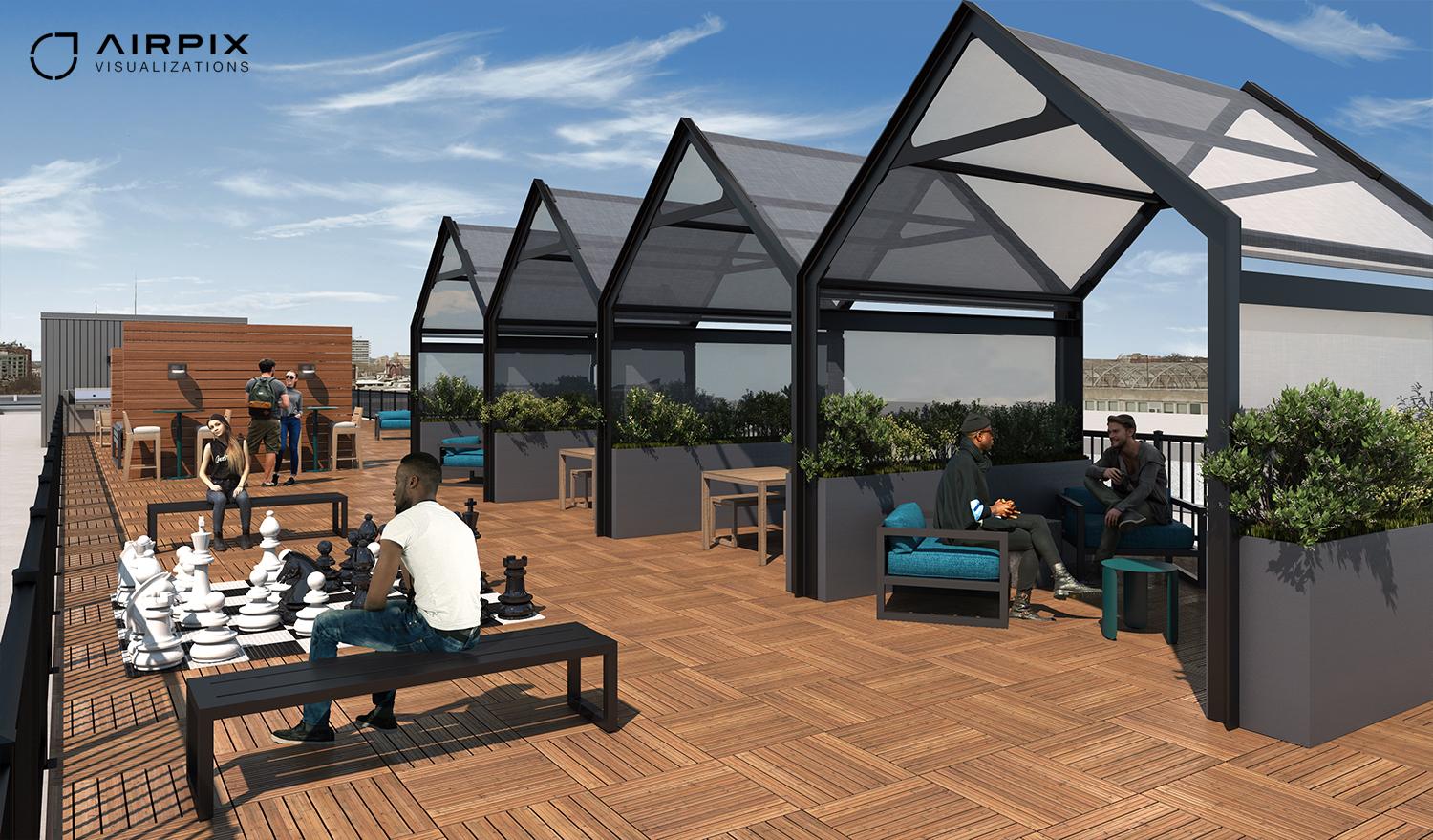 3D Visualization Bulding exterior modeling & rendering