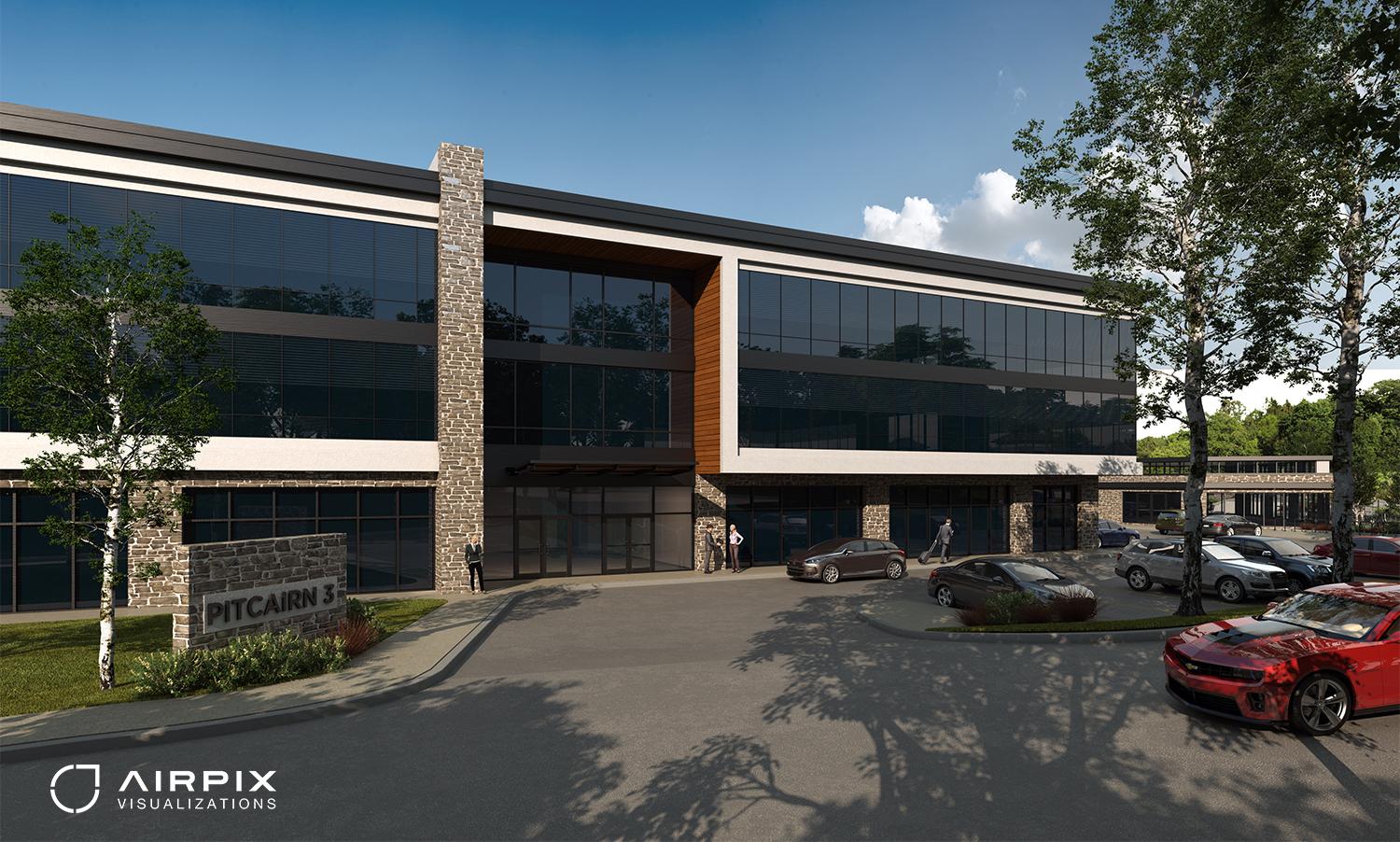 3D Visualization Bulding exterior modeling & rendering