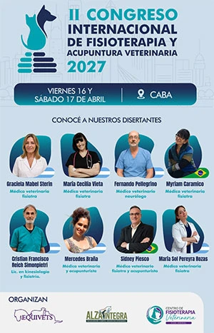 Construyendo el futuro de la Fisioterapia Veterinaria: Nos volvemos a encontrar en Buenos Aires 2027