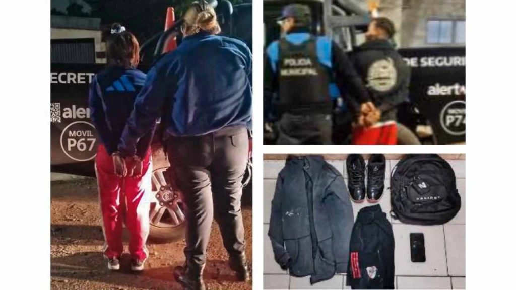 Tres detenidos por robarle a un adolescente de 14 años en Pilar