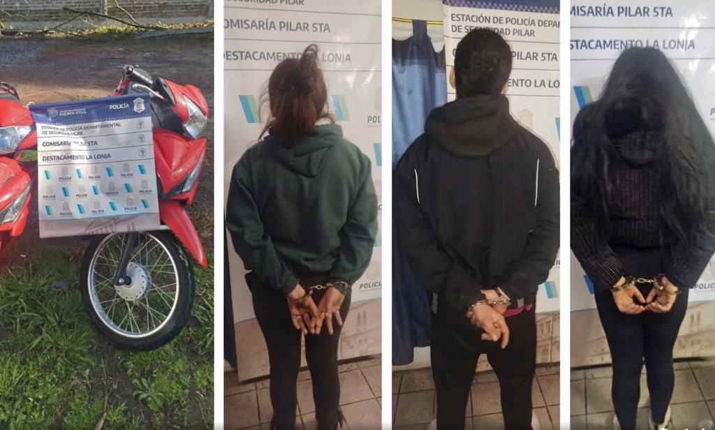 Detuvieron a tres hombres que circulaban en dos motos con pedido de secuestro