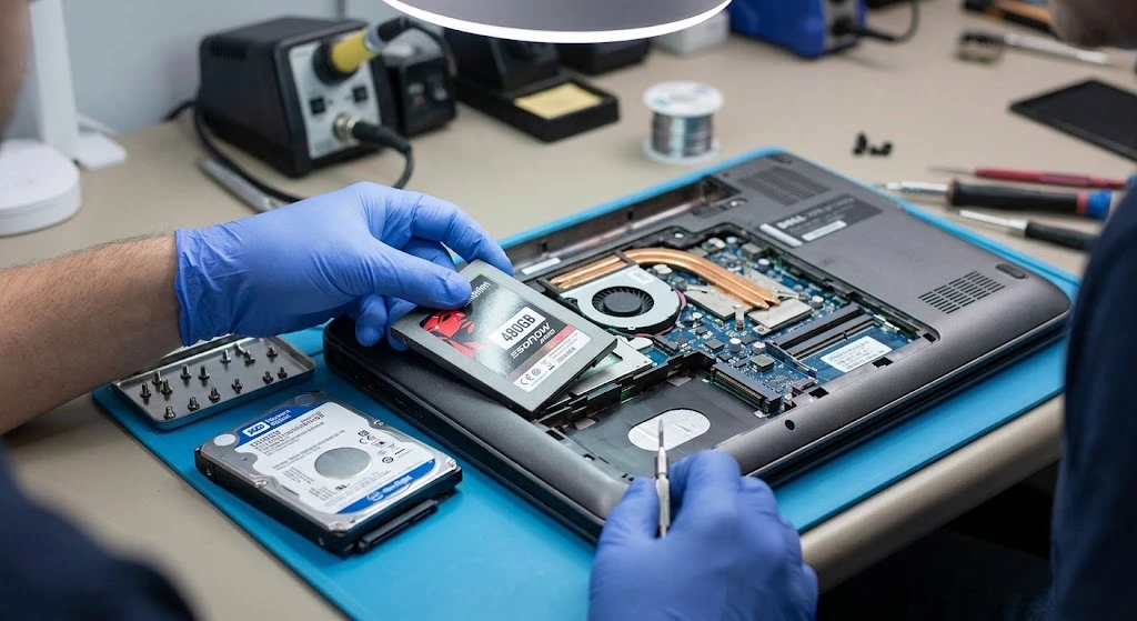 ¿Cómo saber si tu notebook necesita cambio de disco SSD o es otro problema?
