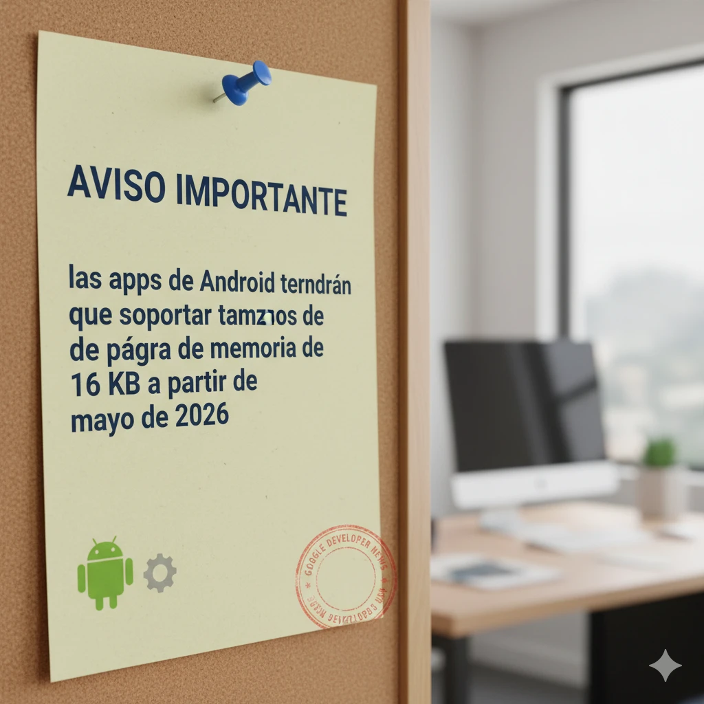 Why will all Android apps have to support 16 KB memory page sizes starting in May 2026?