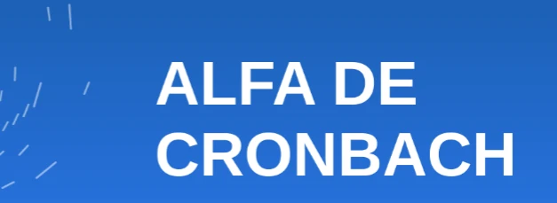Alfa de Cronbach