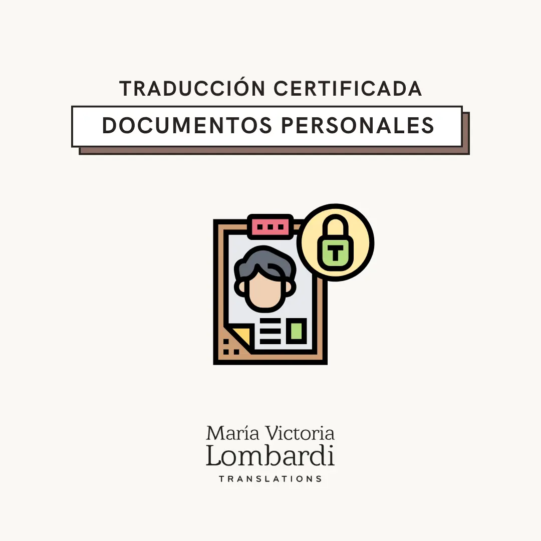 Traducción certificada: nacimiento, matrimonio y antecedentes