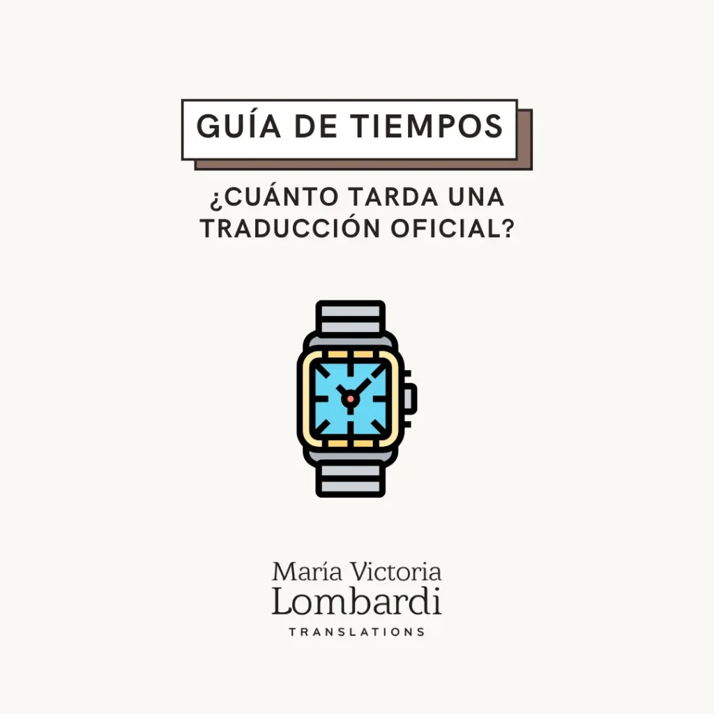 ¿Tarda mucho una traducción oficial? No si leés esto