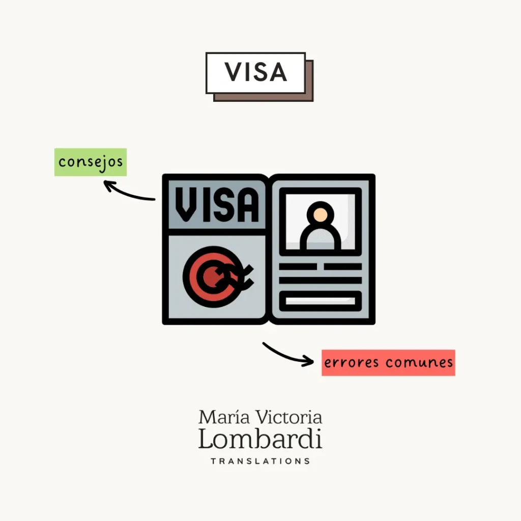 Traducir documentos para visa: consejos y errores comunes