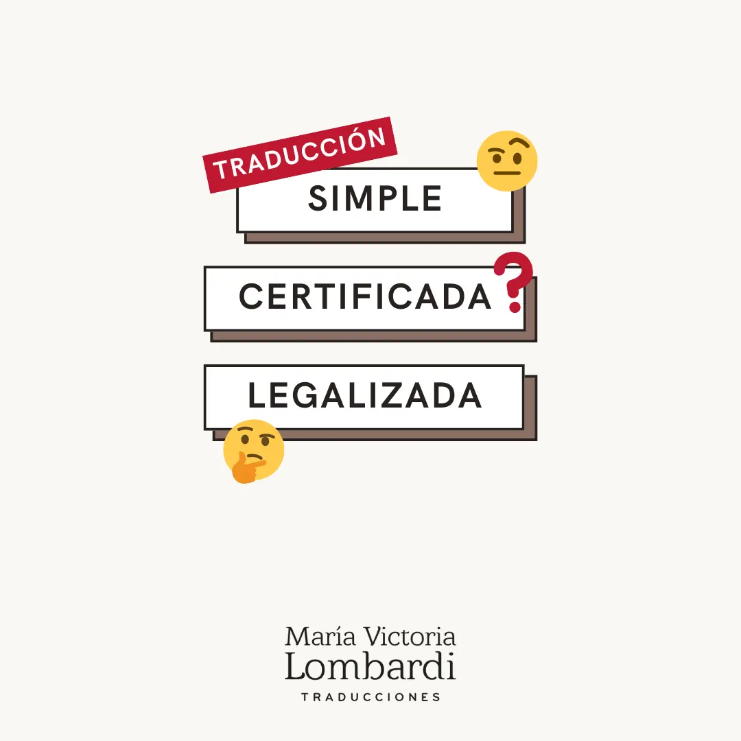 Traducción simple: qué es y cuándo NO alcanza