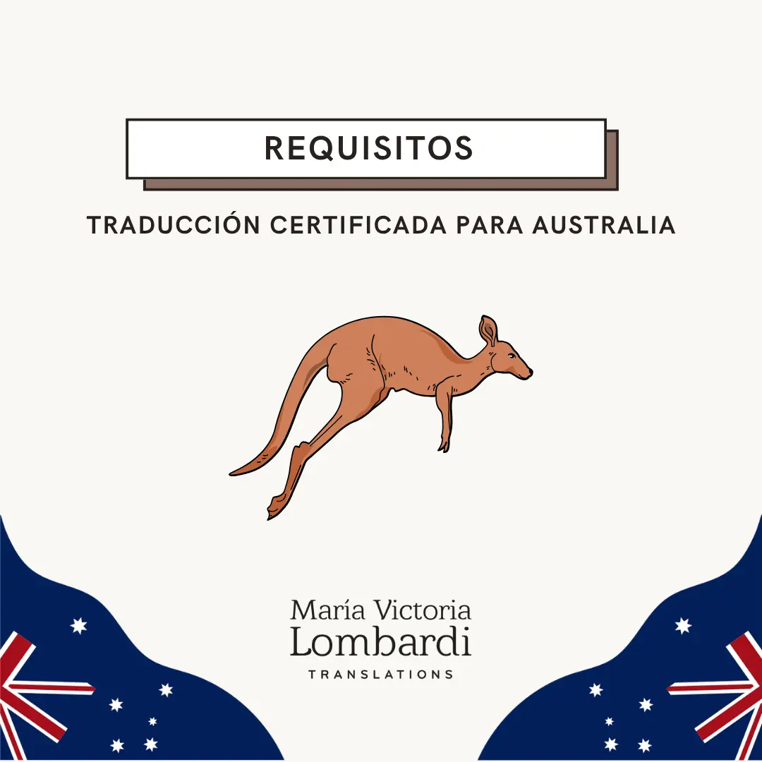 Traducción Certificada para Australia: Requisitos