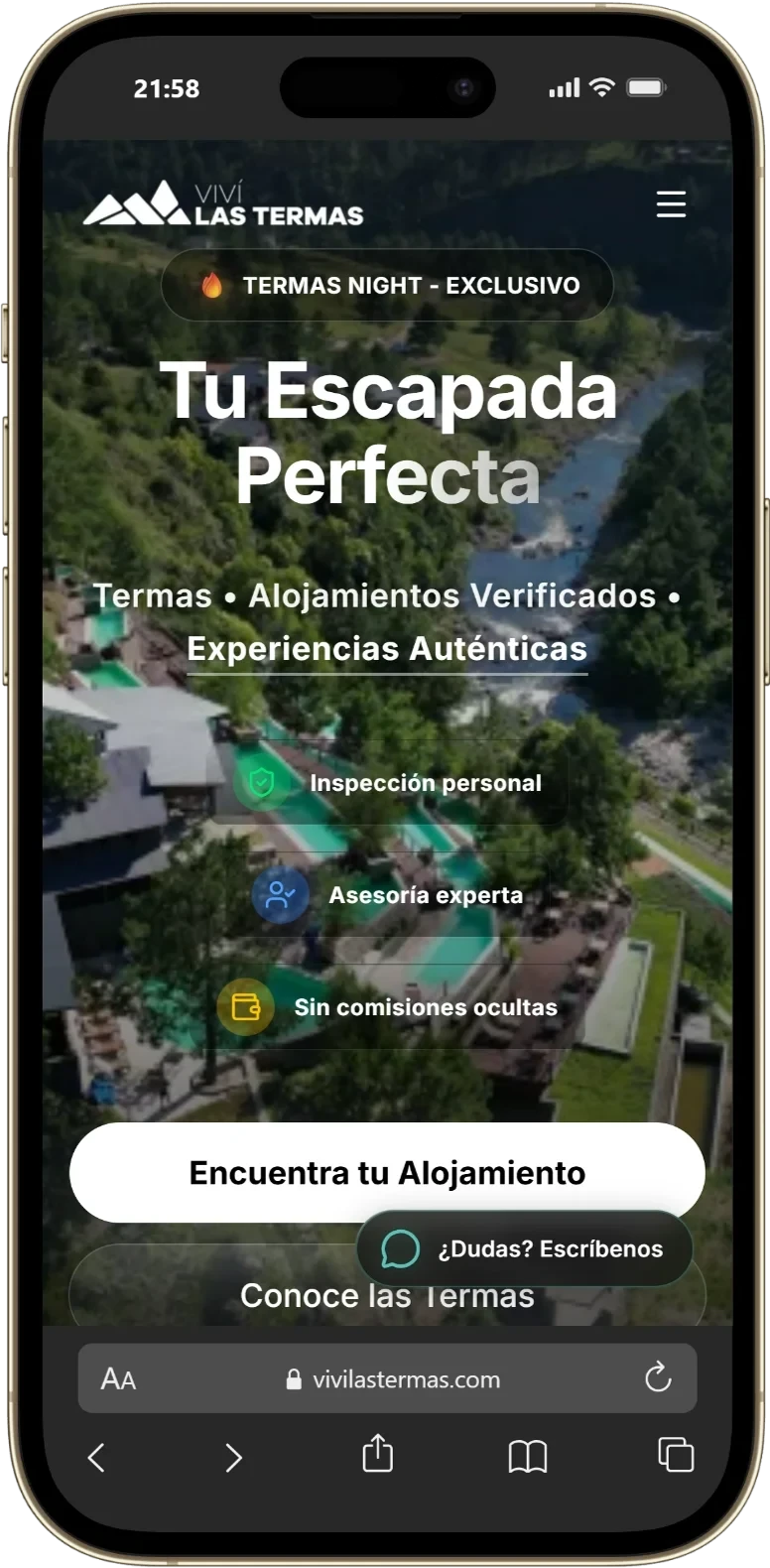 Diseño web móvil y optimización responsive para smartphone de la tienda La Tranquera de Yacanto