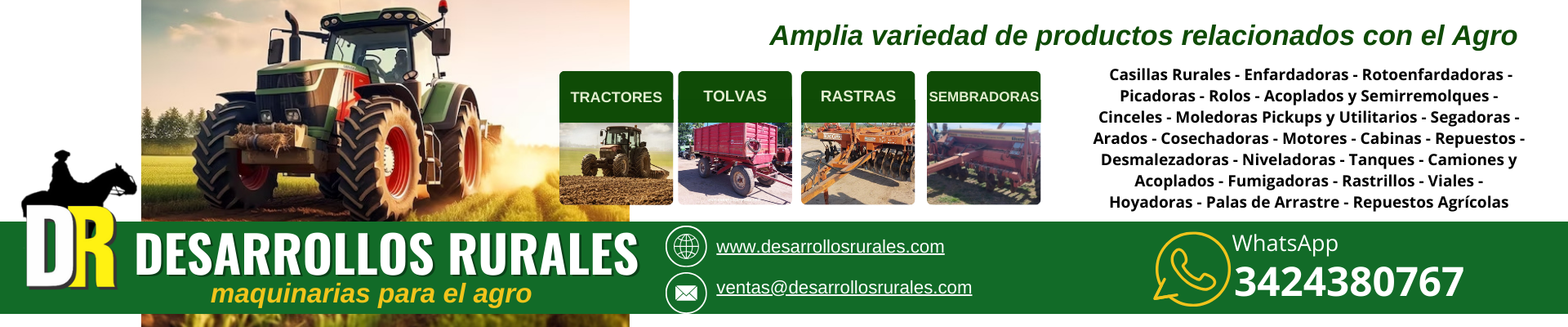Desarrollos Rurales - maquinarias para el agro