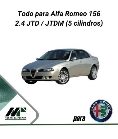Todo para motor Alfa Romeo 156 2.4 JTD / JTDM 5 cilindros